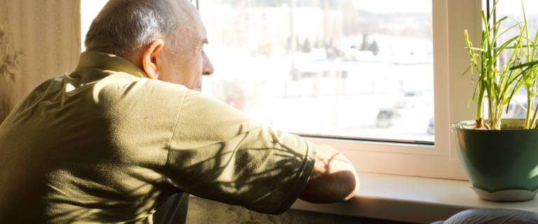 senior isolation at home